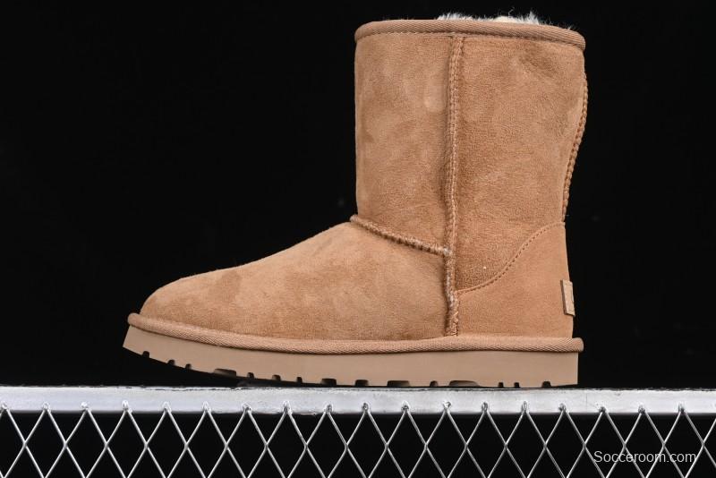 UGG Classic Short II Sheepskin Boots with Waterproof and Stain-Resistant Suede - 1016223
