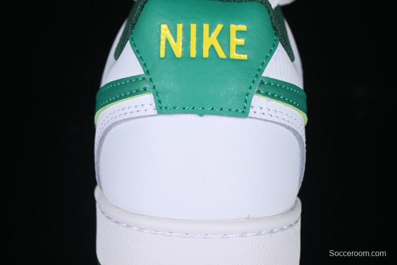 Nike Court Vision Low Lo Leather Low-Top Retro Casual Breathable Sneakers - FN3447-131