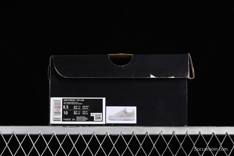 Nike Air Force 1 '07 Low Casual Sneakers with Full-Length Air Cushion - FN5832-001