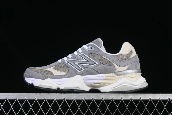 New Balance NB9060 Series Retro Casual Running Shoes with ABZORB Cushioning - U9060LBA