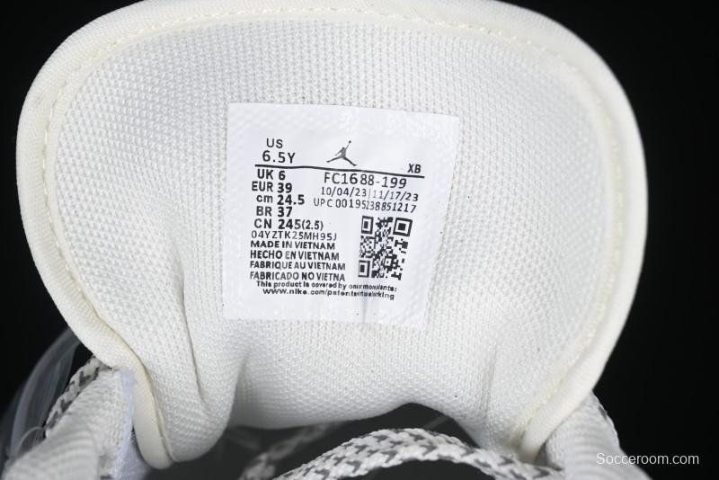 Nike Air Jordan 1 Low Retro Basketball Shoes Custom Stussy Black - FC1688-199