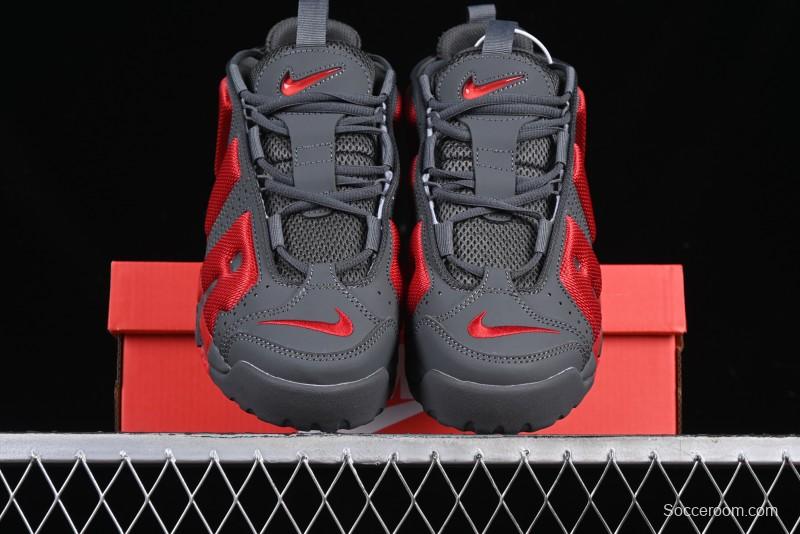 Nike Air More Uptempo Retro Basketball Shoes with Mesh Upper for Breathability - FZ3055-002