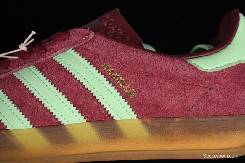 Adidas Originals Gazelle Indoor IH7487 Retro Casual Slip-Resistant Wear-Resistant Low-Top Skate Shoes