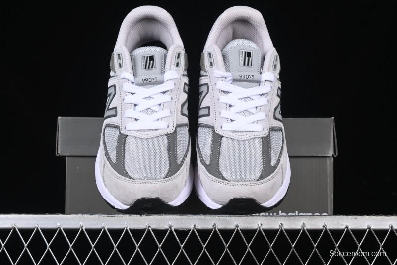 New Balance 990 Series Premium USA-Made Retro Running Shoes - M990GL5