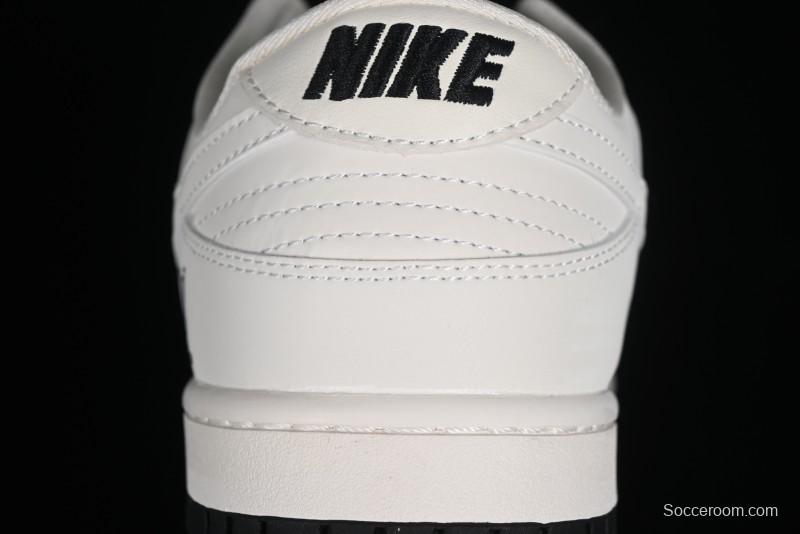 Nike SB Dunk Low LV Collaboration - Double Swoosh Beige Black Anniversary High-End Custom Low-Top Casual Sneakers - XX2025-307