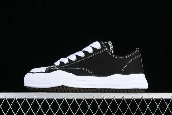Wayne MMY Original Sole Leather Low Sneaker with Deconstructed Ice Cream Sole - W.E5