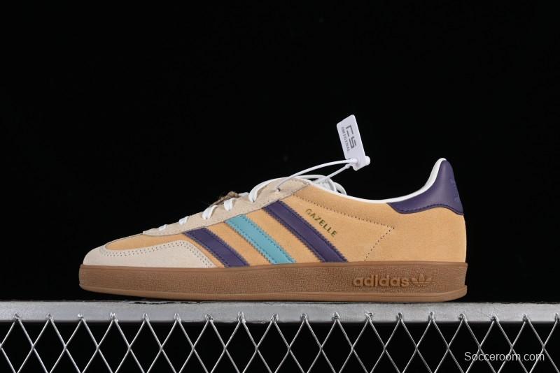 Adidas Originals Gazelle Indoor IG1636 Retro Casual Low-Top Sneakers with Non-Slip and Wear-Resistant Sole