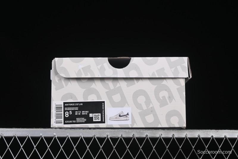 Nike Air Force 1 '07 Low The North Face Collaboration Versatile Beige-Grey Casual Sneakers - XZ6188-760