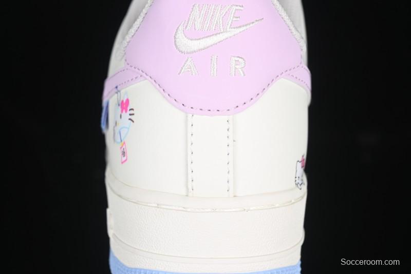 Nike Air Force 1 '07 Low Hello Kitty Comic Series Custom Low-Top Sneakers - DB3301-222