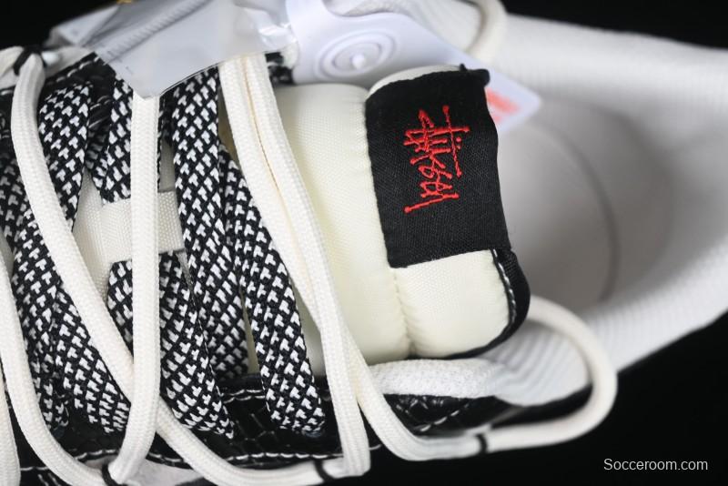 Nike Air Force 1 '07 Low Stussy Year of the Snake Limited Edition Black Snake Print Drawstring Casual Sneakers - DM6688-013