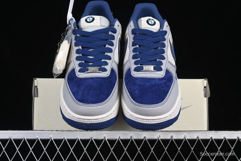 Nike Air Force 1 '07 Low BMW Collaboration Sky Blue White Low-Top Casual Sneakers - DM6688-017