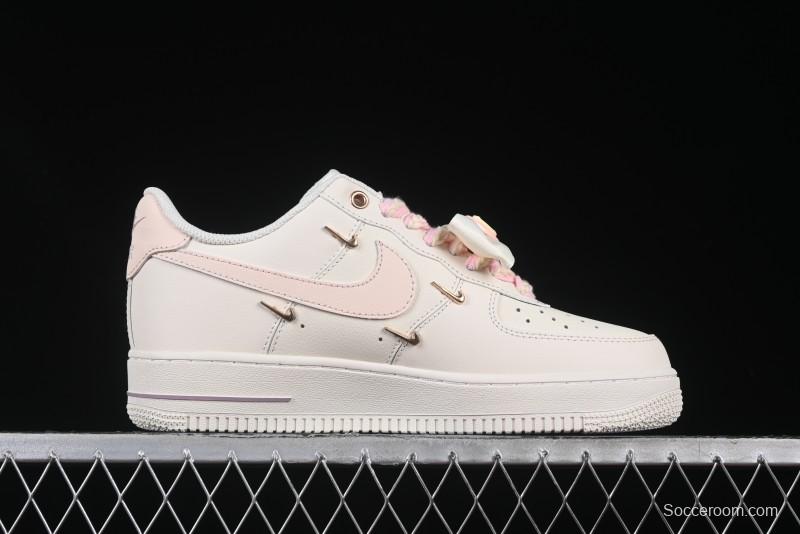 Nike Air Force 1 '07 Low Heart Bow Low-Top Casual Sneakers - FC1122-333