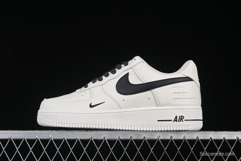 Nike Air Force 1 '07 Low Ted x Portland Triple Collaboration Reflective Black Casual Sneakers - DD8959-706