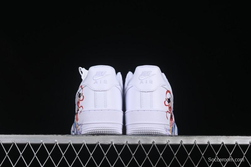 Nike Air Force 1 '07 Low Casual Sneakers with Built-in Full-Length Air Cushion - DD8959-100