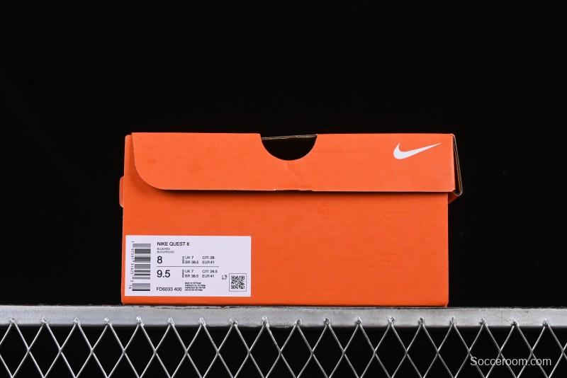 Nike Quest 6 Extreme Series Cushioned Lightweight Running Shoes - FD6033-400