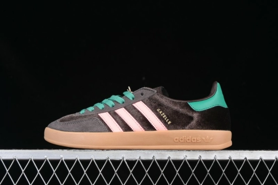 Adidas Originals Gazelle Indoor JI2714 Retro Casual Slip-Resistant Low-Top Sneakers
