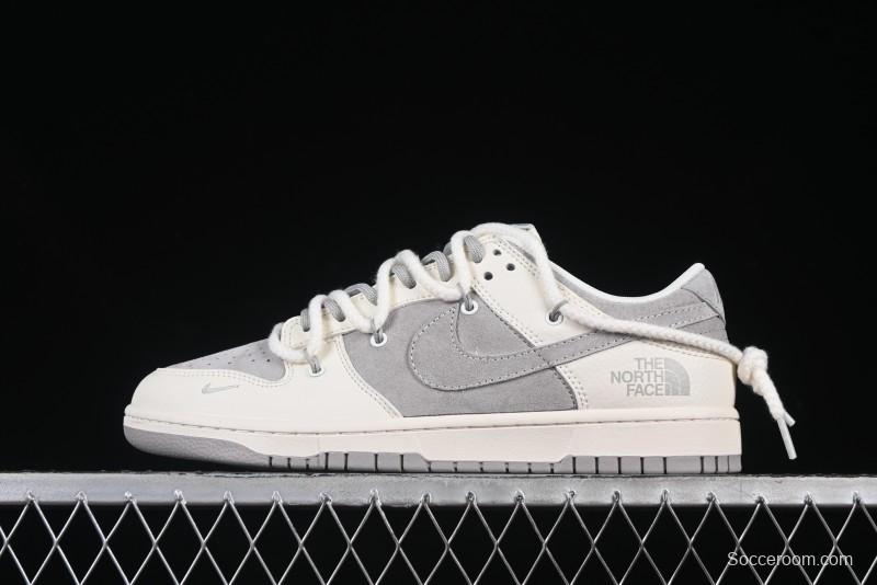 Nike SB Dunk Low The North Face Collaboration Anniversary Edition Custom Low-Top Casual Skate Shoes - YC5066-261