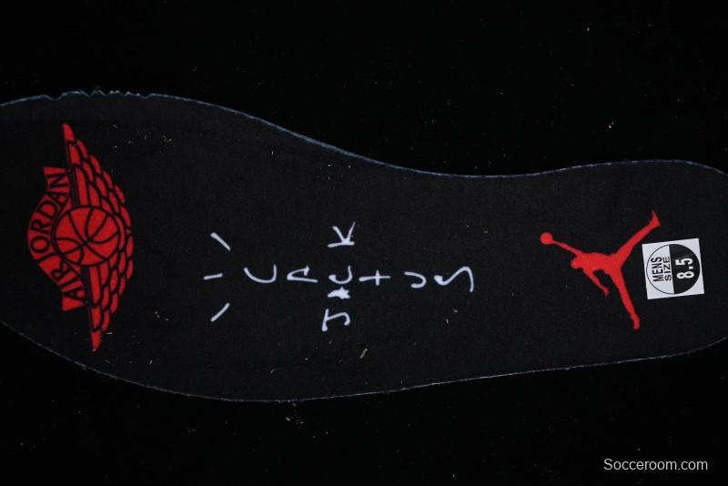 Nike Travis Scott x Air Jordan 1 Low OG AJ1 Reverse Swoosh Sneakers - DM7866-200