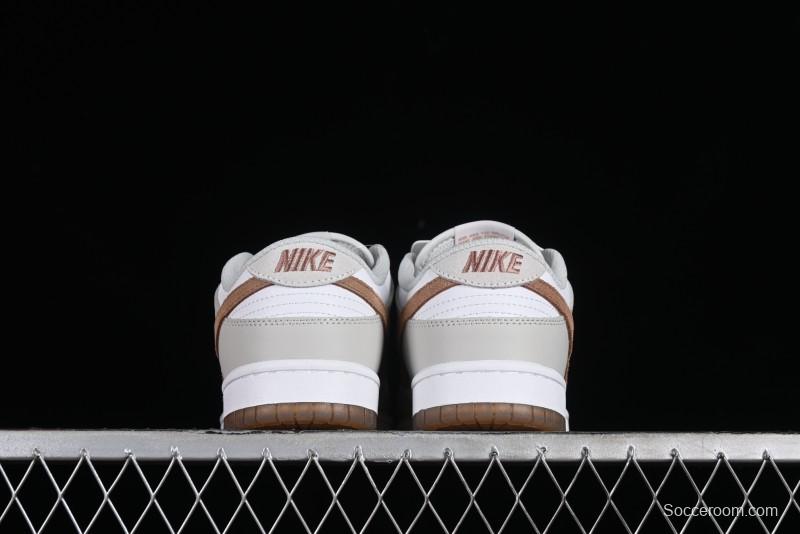 Nike Dunk Low SB Casual Sneakers in Phantom/Khaki Colorway - FJ4188-001