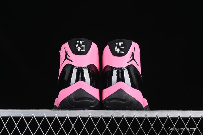 Nike Air Jordan 11 Retro High Top Basketball Shoes in Black Pink - CT8012-500