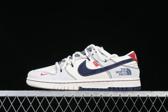 Nike SB Dunk Low The North Face x Supreme Anniversary Custom Low-Top Casual Sneakers - YX5066-232