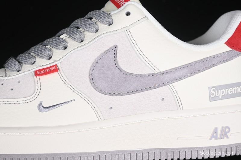 Nike Air Force 1 '07 Low Supreme Casual Sneakers with Full-Length Air Cushion - BB7518-020