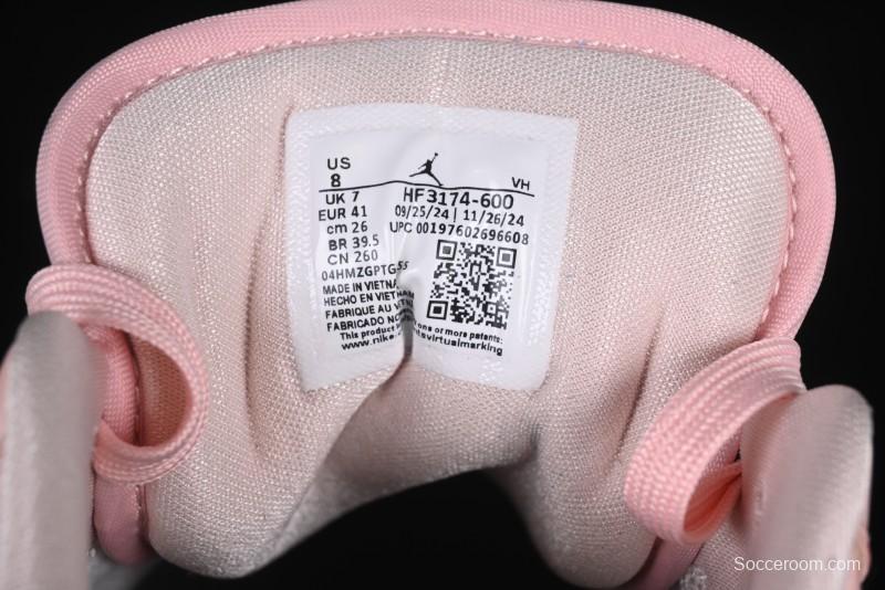 Nike Air Jordan 1 Low AJ1 Valentine's Day Jelly Pink Low-Top Lifestyle Basketball Shoes - HF3174-600