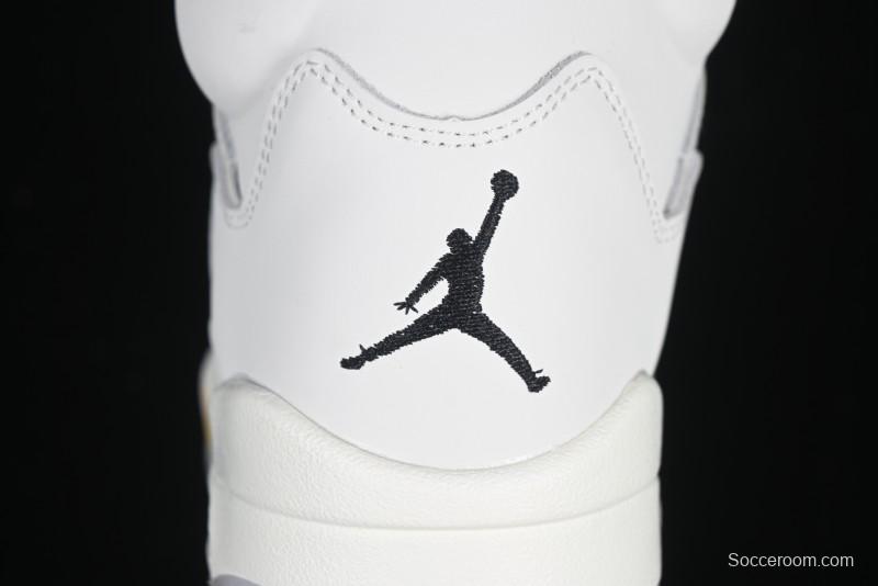 Nike Air Jordan 5 Retro Light Orewood Brown Snake Year Limited Basketball Shoes - HF3183-001