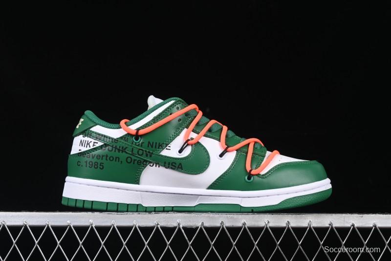 Off-White x Futura x Nike Dunk Low OW Collaboration Sneakers - CT0856-100