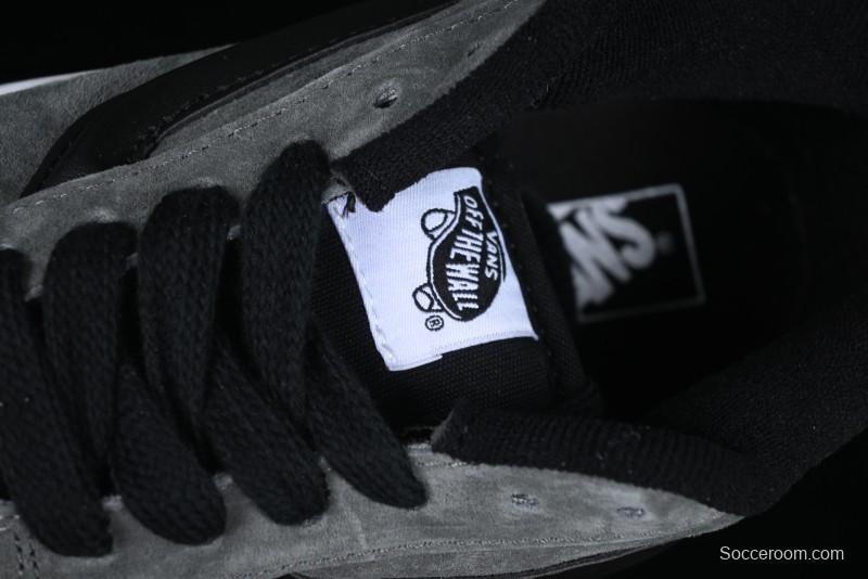 Vans Knu Skool Low-Top Retro Casual Vulcanized Sneakers in Grey Black - VN0009QCBDS