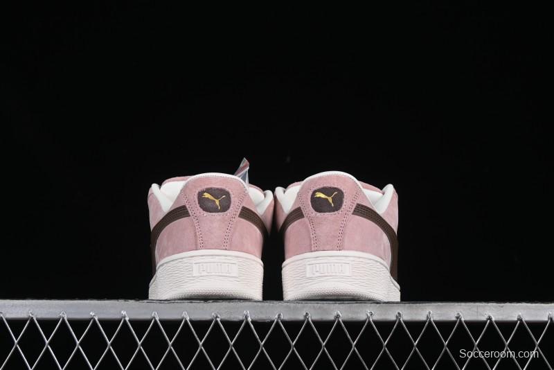 PUMA Suede Classic Sneakers - Rose Pink & Chocolate Brown