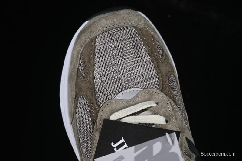 New Balance Made In USA M993 Series Classic Retro Casual Running Shoes with Heritage Design - U993JJ