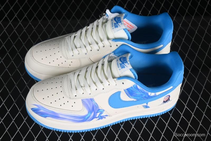 Nike Air Force 1'07 Low Nezha Collaboration Spirit Pearl Low-Top Casual Sneakers - DF0188-049