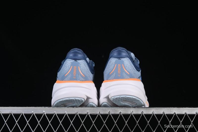 HOKA ONE ONE Bondi 9 Cushioned Running Shoes with Soft EVA Midsole - 1162013 DNP