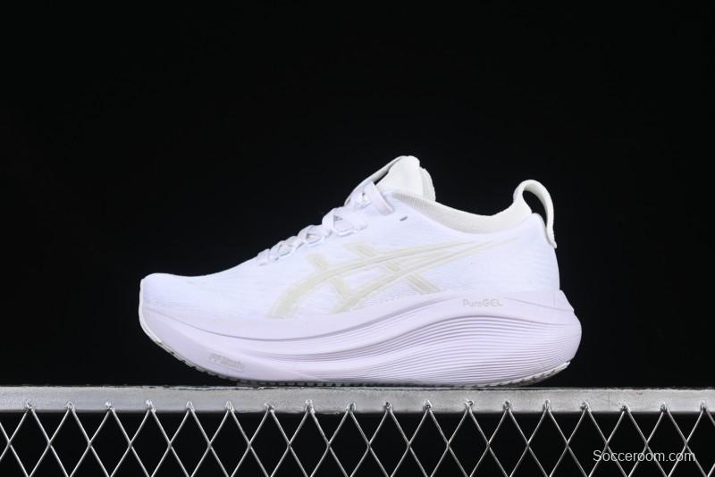 Asics Gel-Nimbus 27 Retro Breathable Casual Shoes with Cushioning for Men - 1012B753-100