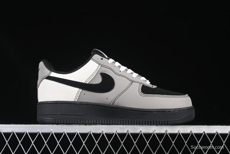 Nike Air Force 1 '07 Low UN Retro Gray Casual Sneakers with Full-Length Air Cushion - KK1988-064