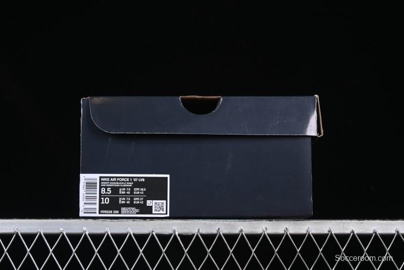 Nike Air Force 1'07 Low Casual Sneakers with Full-Length Air Cushion - HV6526-200