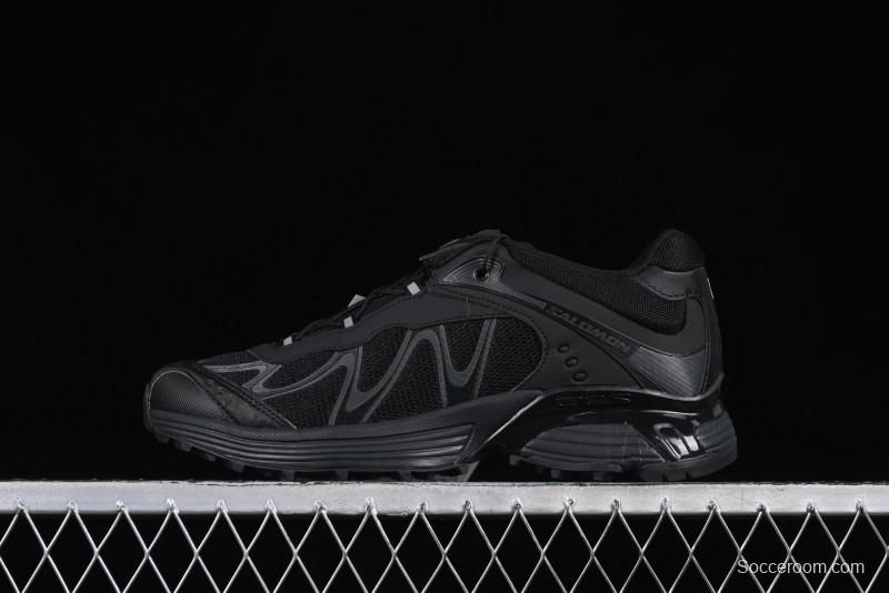 Salomon XT-Wings 2 All-Black Trail Running Sneakers - Sleek Performance and Style