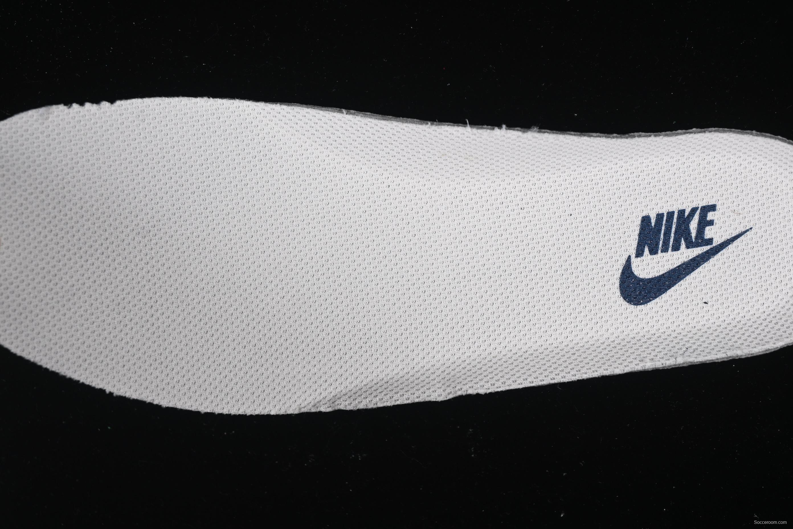 Nike Air Force 1 '07 Low Supreme Collaboration Dark Blue Swoosh Casual Sneakers - XS1958-524