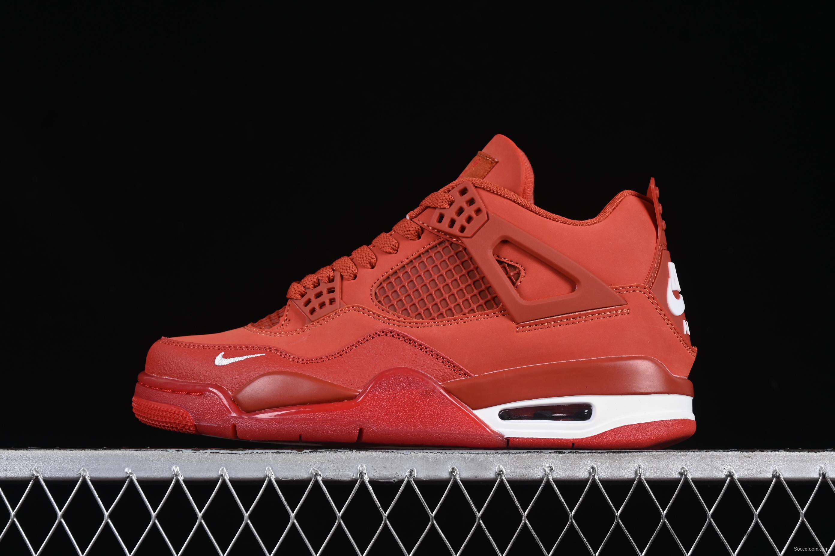 Nike Nigel Sylvester x Air Jordan 4 OG "Brick By Brick" Retro Basketball Shoes - HF4340-800