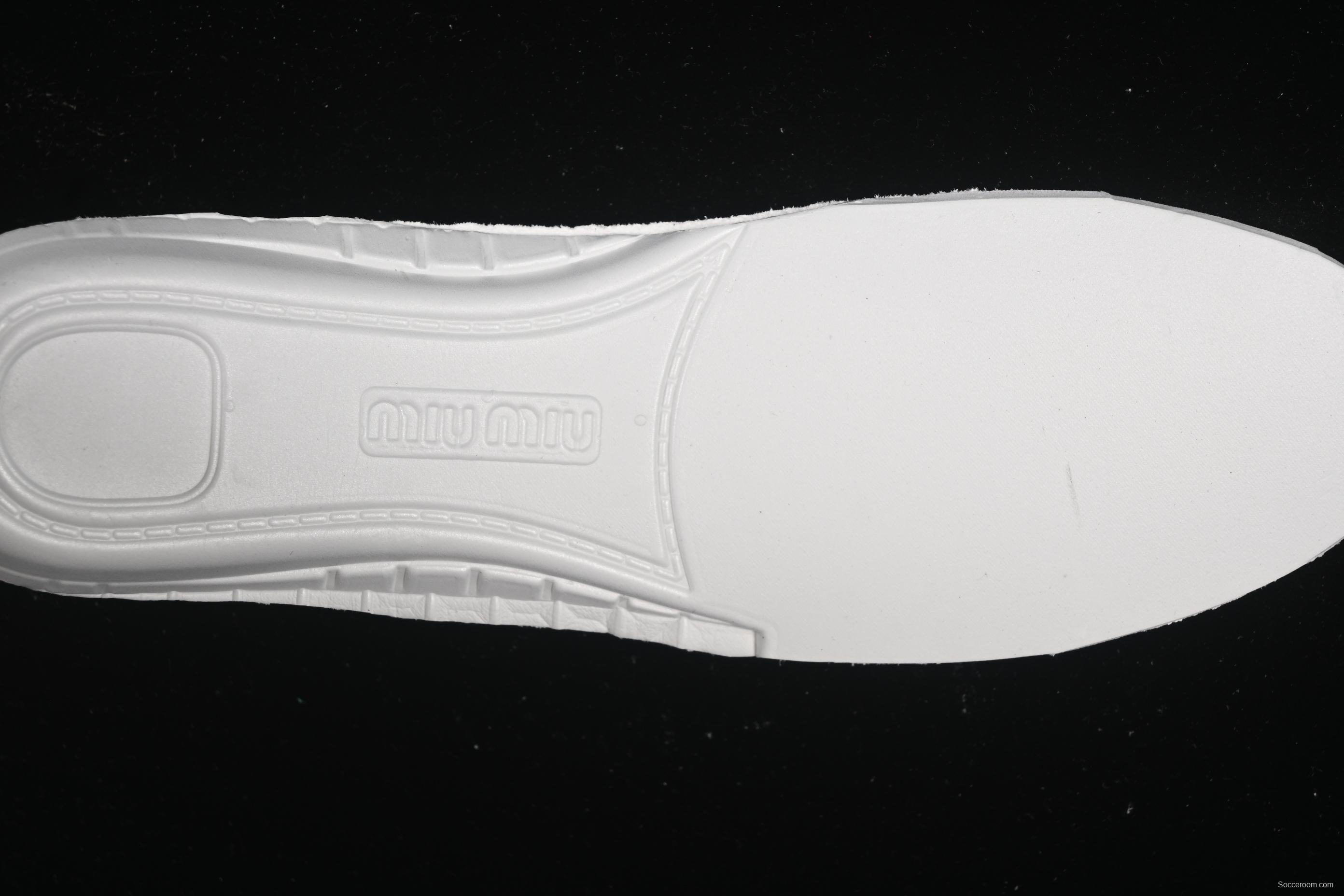 MiuMiu Mary Jane Ballet Flats - 99D4