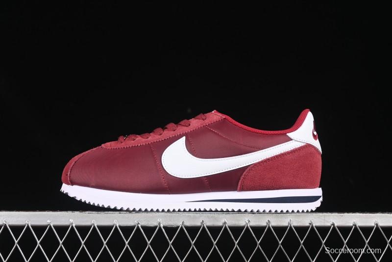 Nike Classic Cortez Leather Retro Running Shoes - DZ2795-600