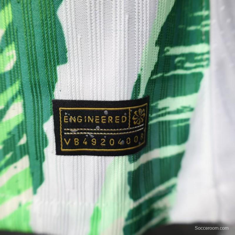 Player Version 2025 Nigeria Green/White Jersey