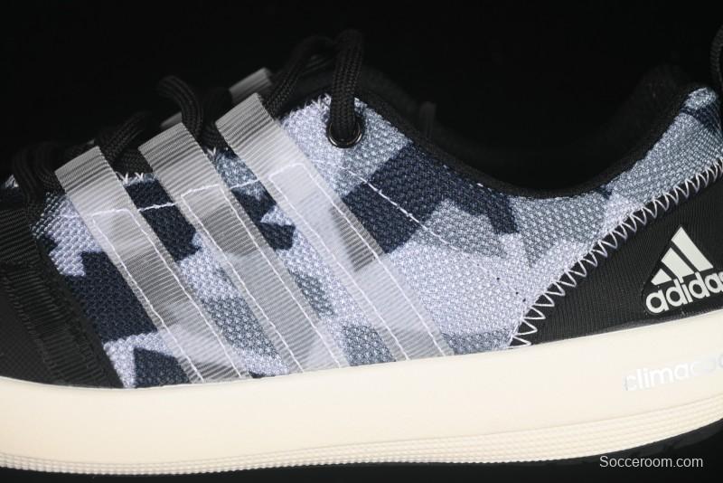 Adidas Climacool Boat Lace Graphic Running Shoes with Breathable Mesh and Cushioned Sole - BA8397