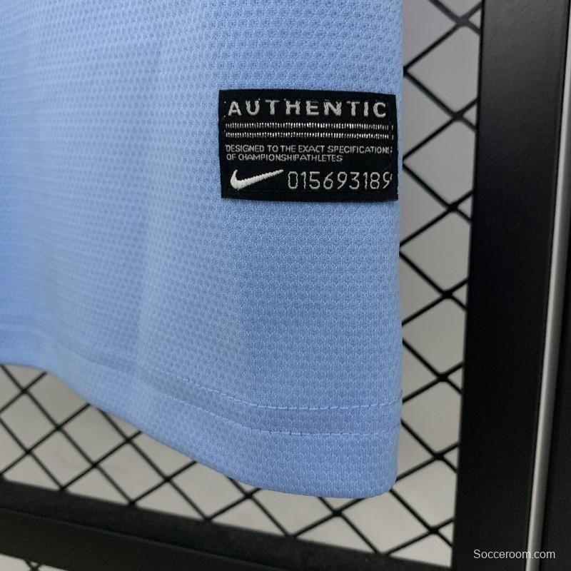 13/14 Retro Manchester City Home Jersey
