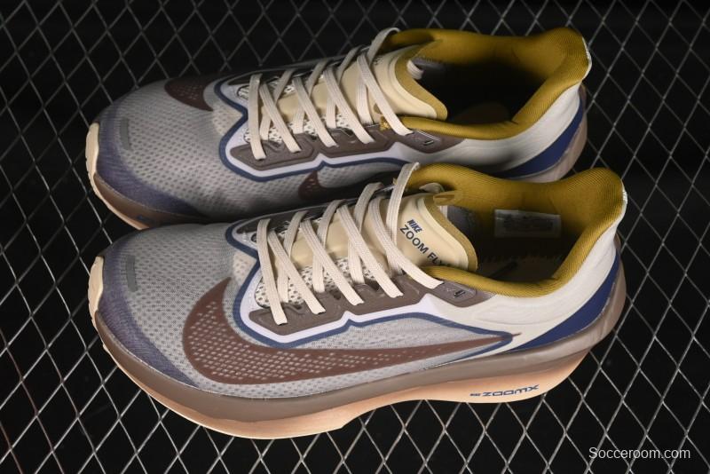 Nike Zoom Fly 6 Ultra-Lightweight Running Shoes with React Foam and Carbon Fiber Plate - HV4366-072