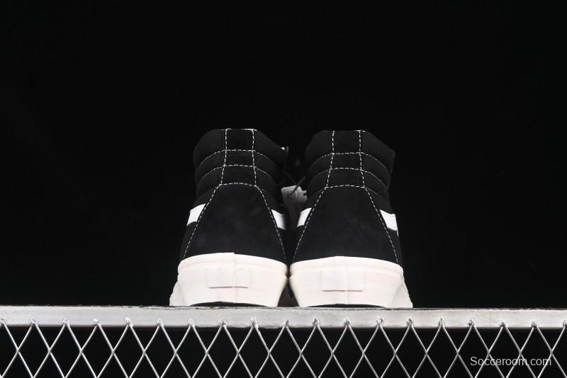 Fear of God x Vans Sk8-Hi High-Top Sneakers in Minimalist Black/White - VN0A2XS1ML5