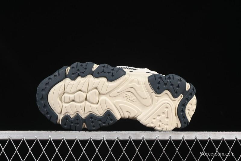 Fila Heritage Fluid Cat Paw 5.0 Retro Dad Shoes with Lace-Up Design - F12W432101FSH