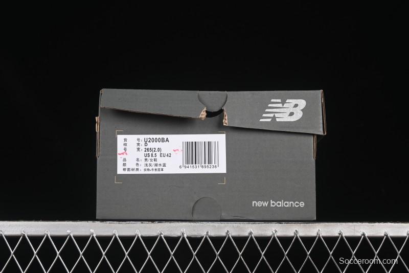 New Balance 2000 Series Retro Dad Style Casual Running Shoes - U2000BA