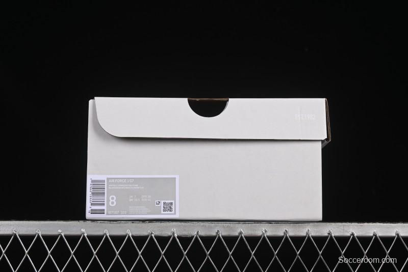 Nike Air Force 1'07 Low Casual Sneakers with Full-Length Air Cushion - IB7167-103
